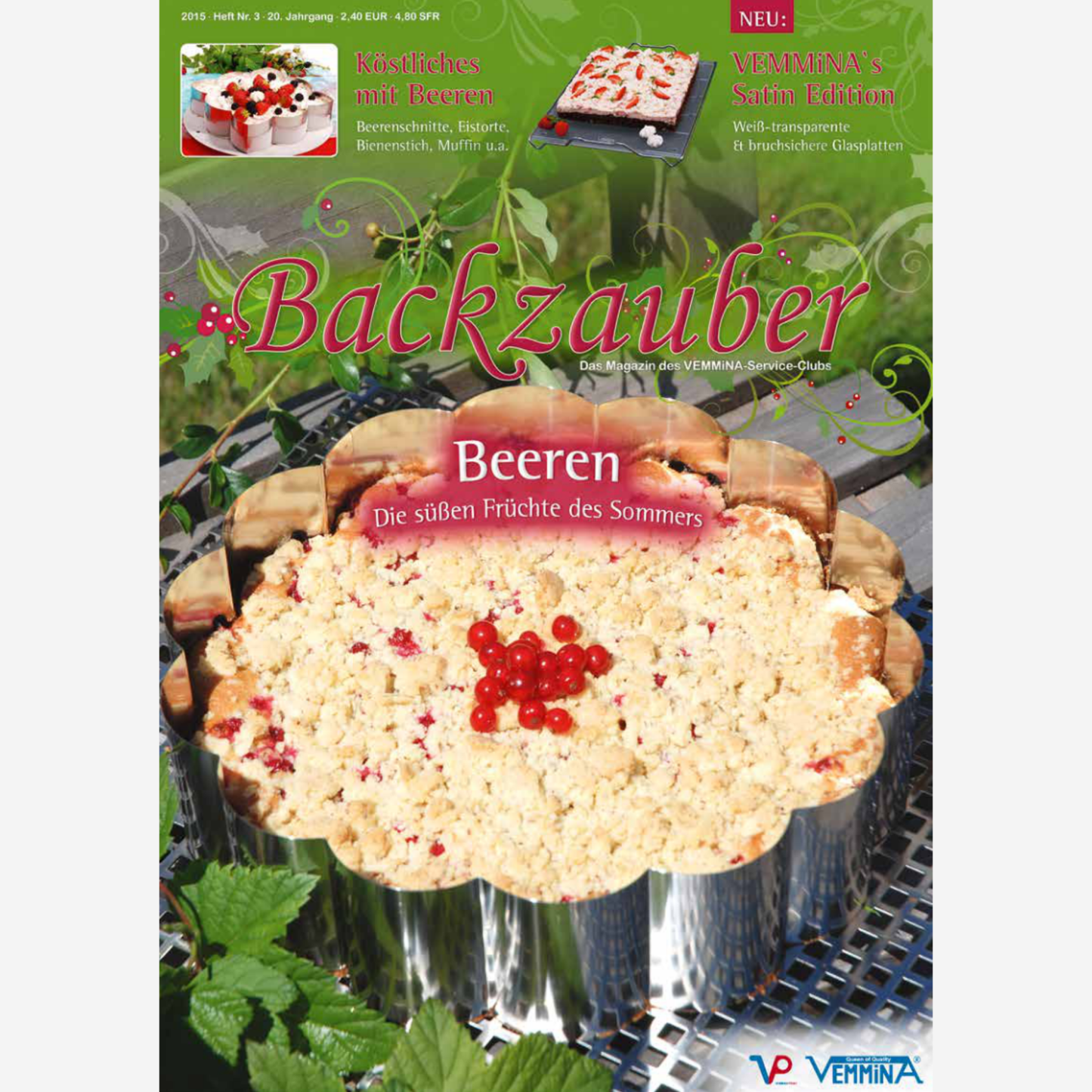 Backzauber Magazin 2015/3 (gedruckte Ausgabe)