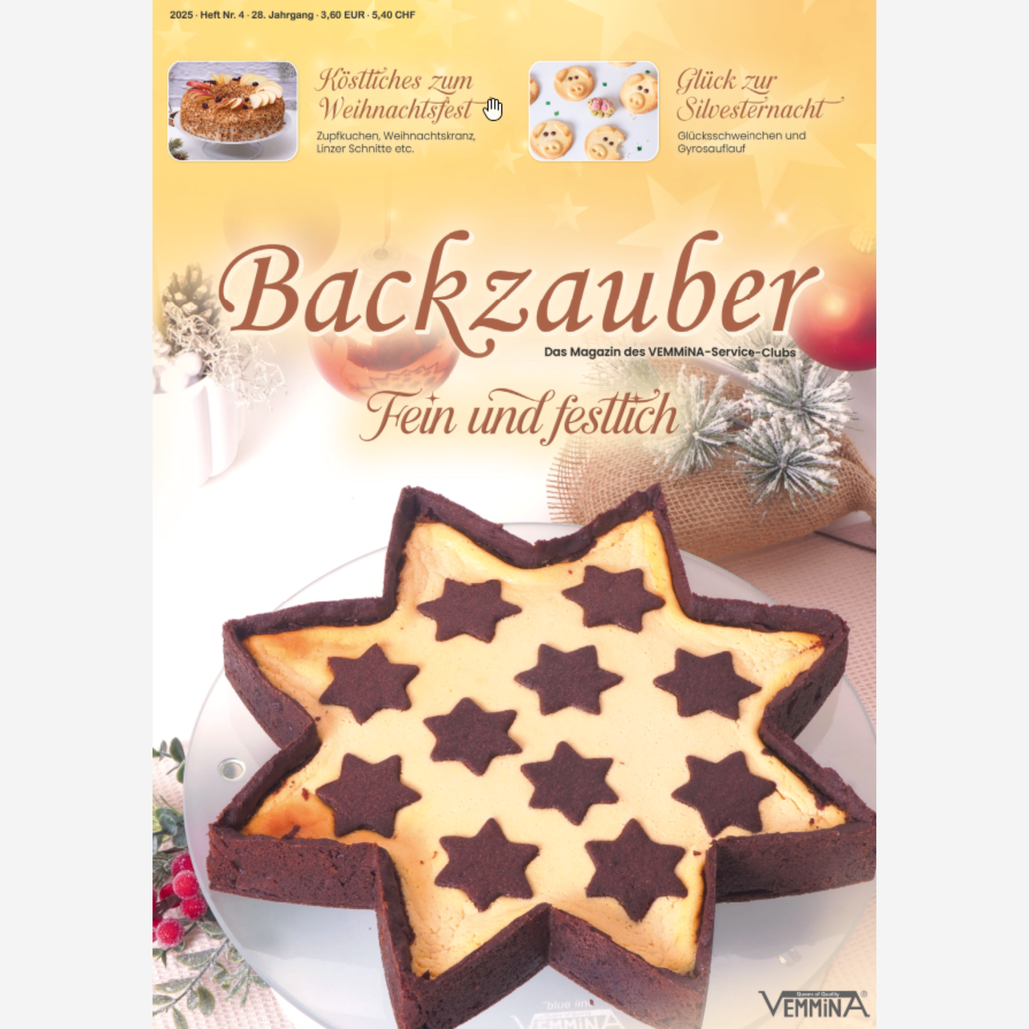 Backzauber Magazin 2025/4 (gedruckte Ausgabe)