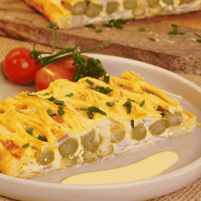 Blätterteig-Spargel-Strudel