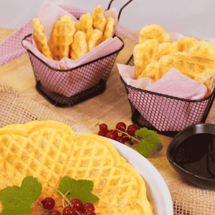 Brandteig Waffeln