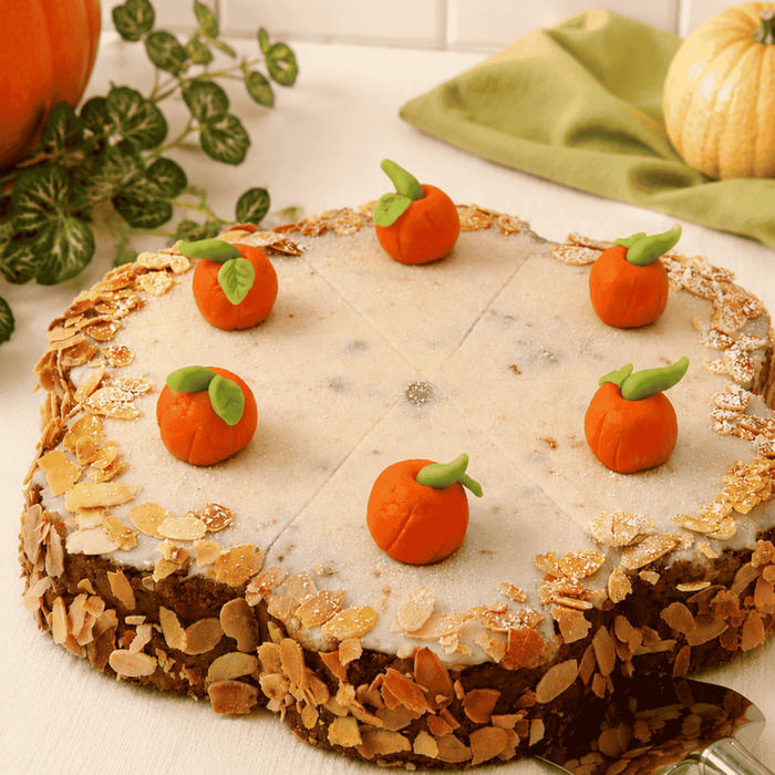 Kürbiskuchen mit Kürbismarmelade