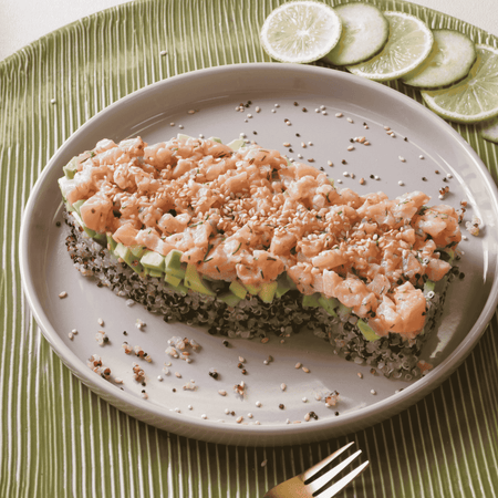 Lachs-Tatar mit Quinoa