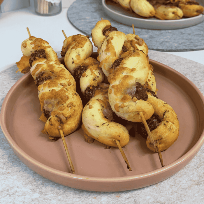 Meatball-Spieße