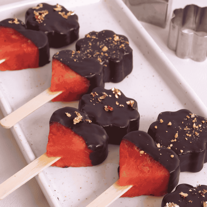 Watermelon Chocolate Sticks