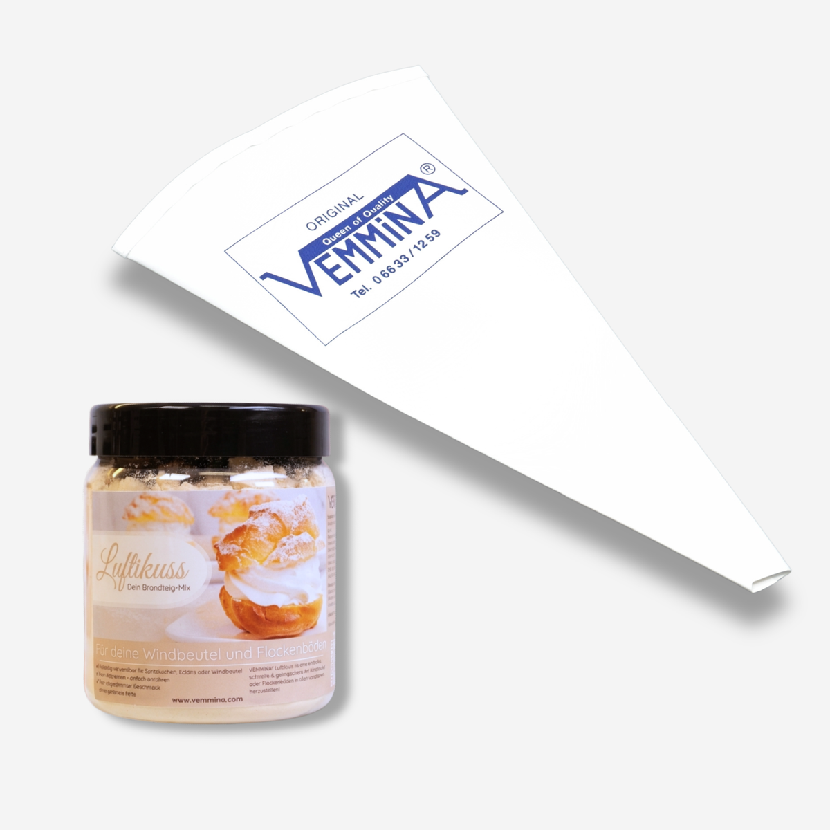 GG-Extra Spritzbeutel klein + Luftikuss 250 g