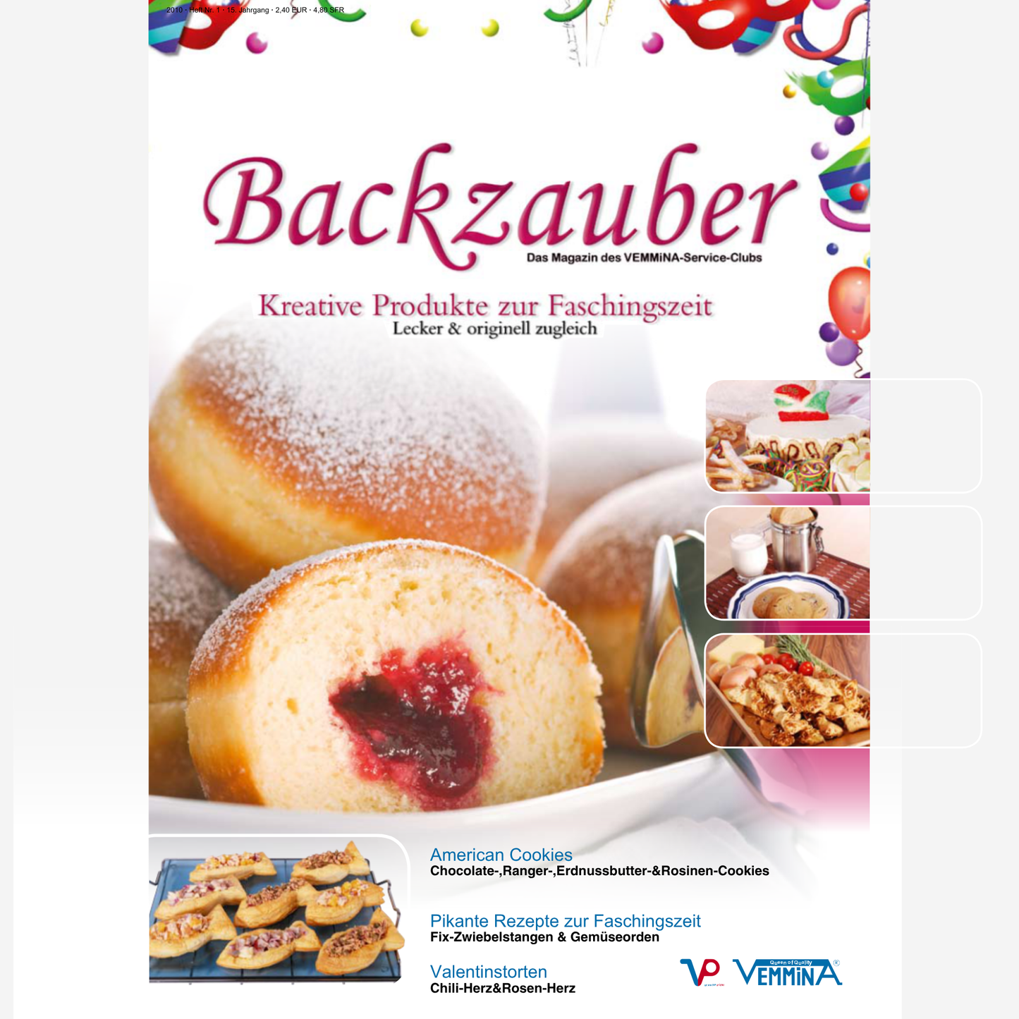 Backzauber Magazin 2010/1 (gedruckte Ausgabe)