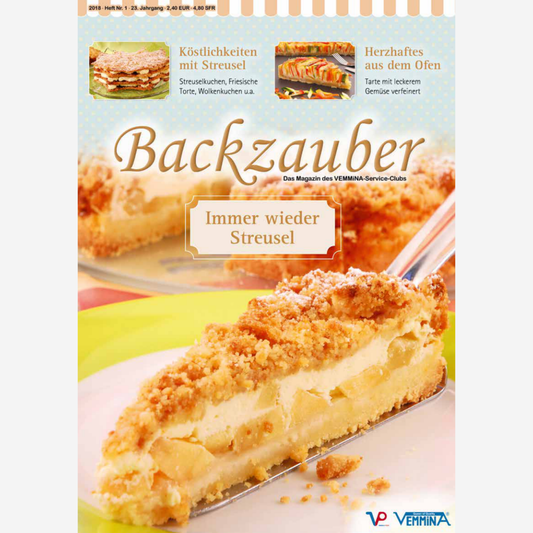 Backzauber Magazin 2018/1 (gedruckte Ausgabe)
