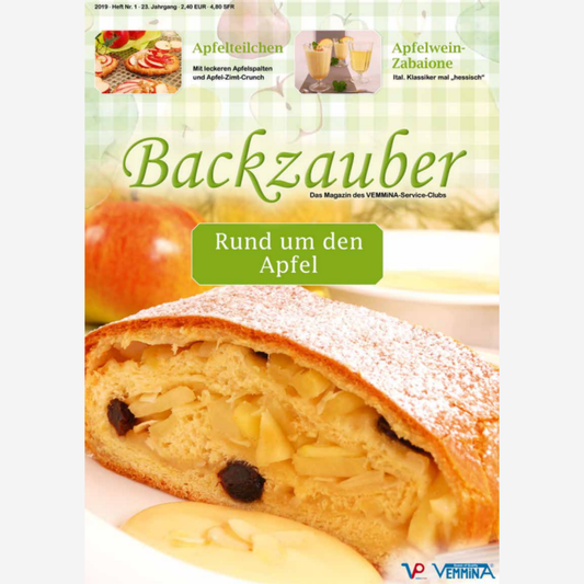 Backzauber Magazin 2019/1 (gedruckte Ausgabe)