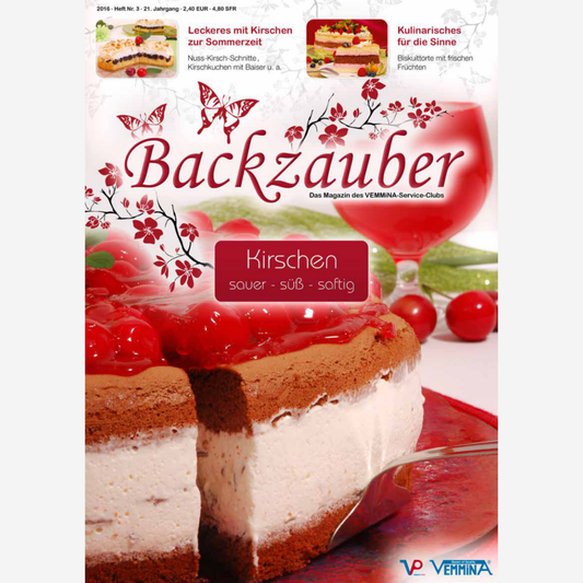 Backzauber Magazin 2016/3 (gedruckte Ausgabe)