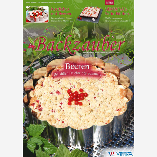 Backzauber Magazin 2015/3 (gedruckte Ausgabe)