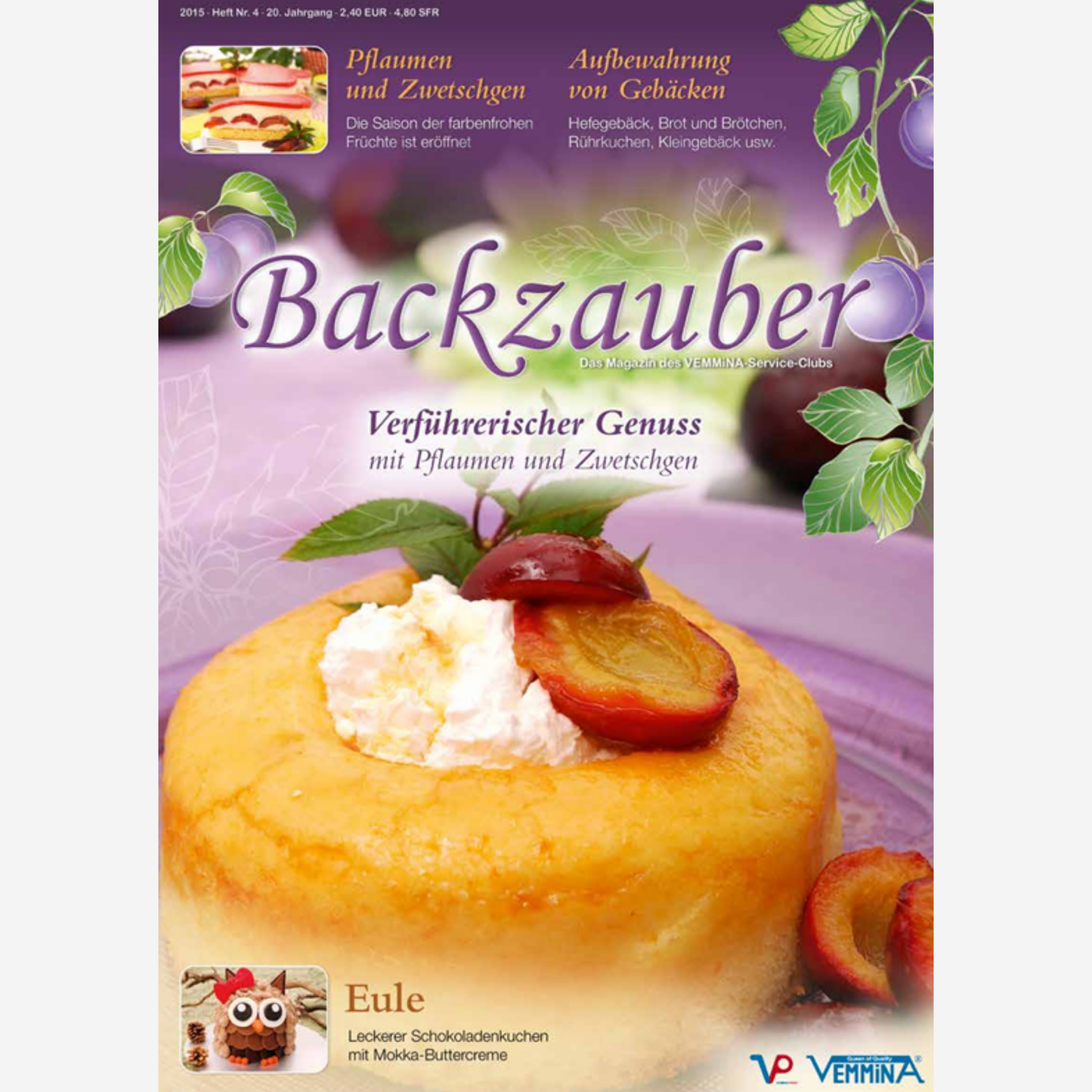 Backzauber Magazin 2015/4+5(gedruckte Ausgabe)