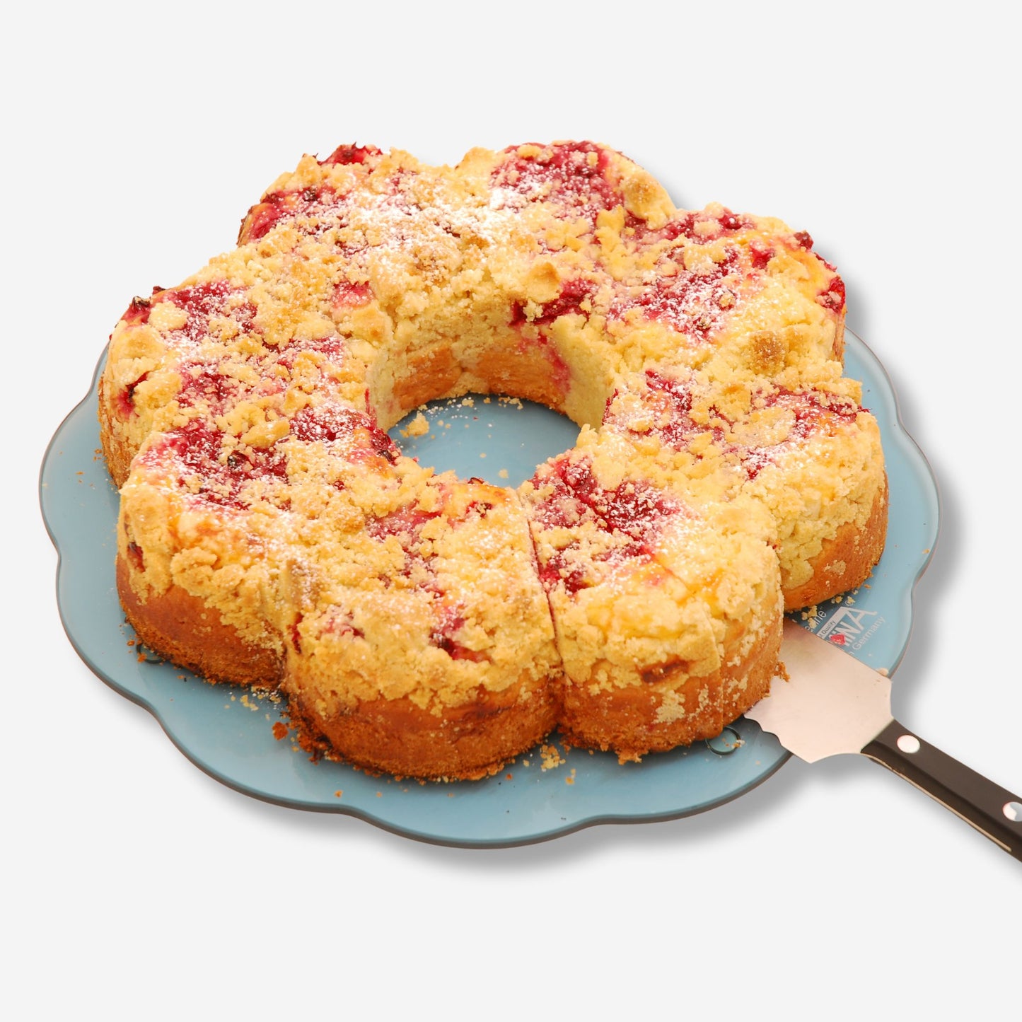 Frankfurter Kranz mit Rosenform