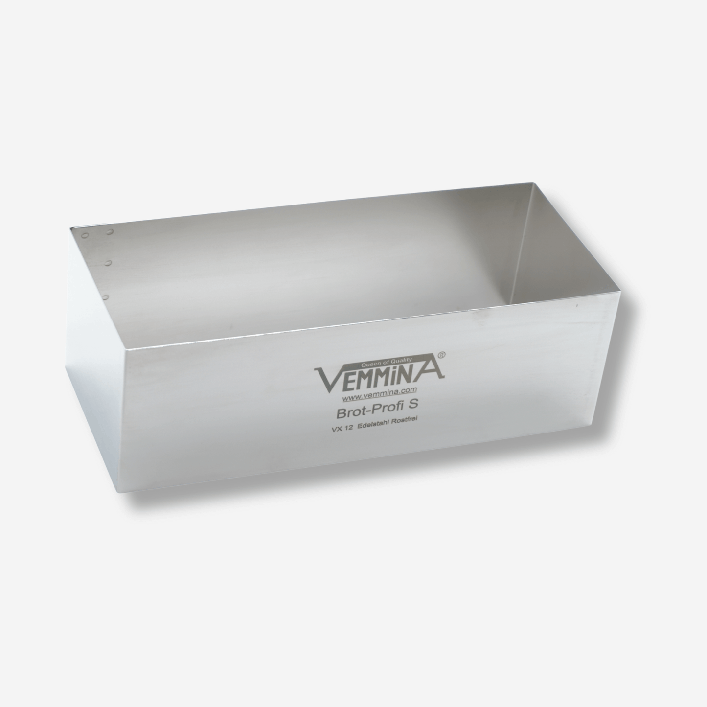 Brot-Profi S Brotform aus Aluminium für saftiges Brot und gleichmäßige Backergebnisse.